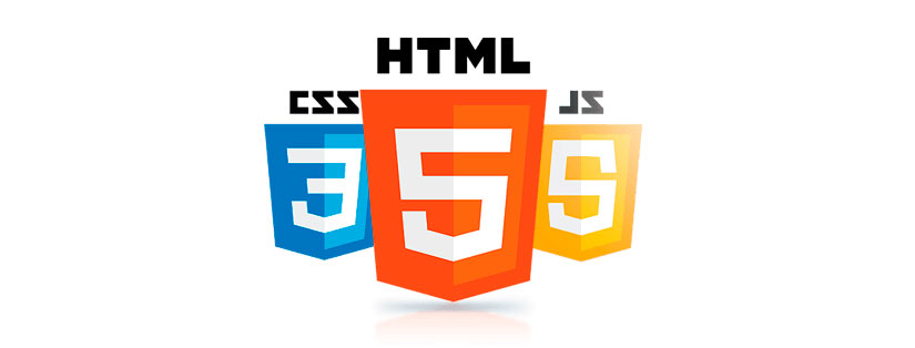 Logos de HTML, CSS 3 y JavaScript juntos
